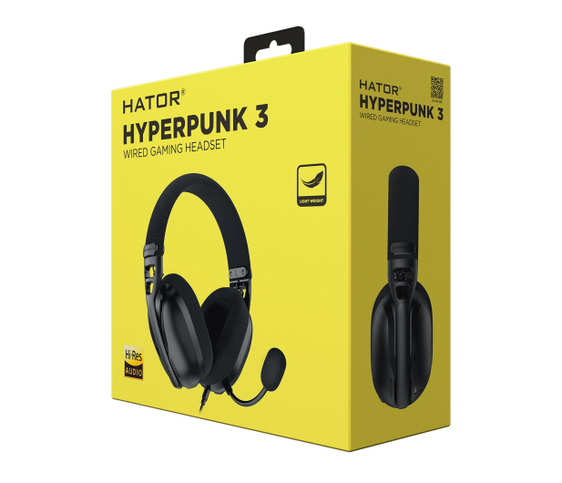 HATOR Hyperpunk 3 (czarne) ESH01 - 1332267 - zdjęcie 5